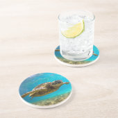 Turtle-Untersetzer Getränkeuntersetzer (Seite)