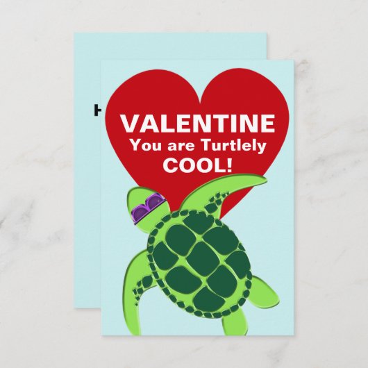 Turtle Valentine (Vorne/Hinten)