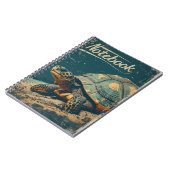 Turtle Vintage Notizblock (Linke Seite)