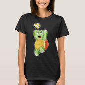 Turtle Volleyball-Spieler Volleyball T-Shirt (Vorderseite)