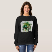 Turtle Watercolor Artwork Sweatshirt (Vorne ganz)