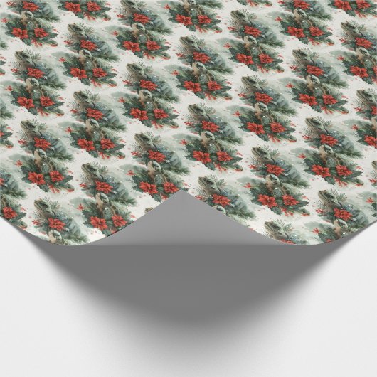 Turtle Weihnachtsgeschenk Wrap Wrapping Papier Fei Geschenkpapier (Ecke)