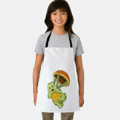 Turtle with Shell as Skydiver Schürze (Insitu)