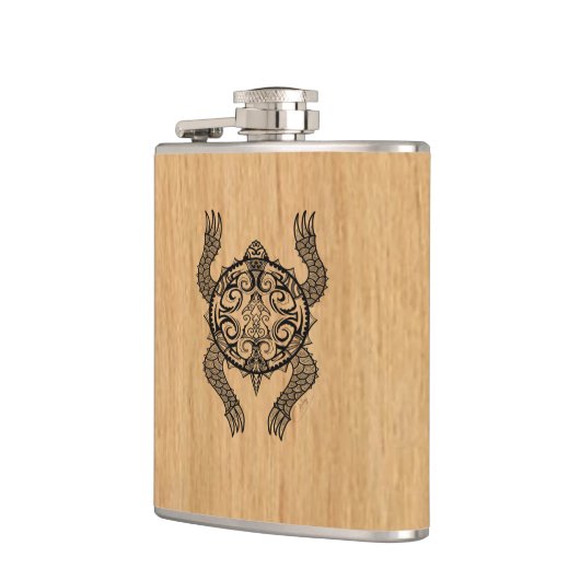 Turtle Zeichnend Flachmann (Links)