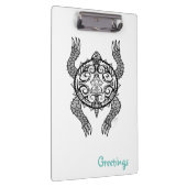 Turtle Zeichnend Klemmbrett (Rechts)