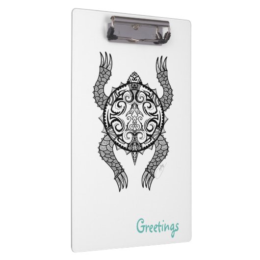 Turtle Zeichnend Klemmbrett (Rechts)