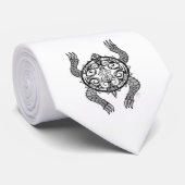 Turtle Zeichnend Krawatte (Gerollt)