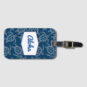 Turtles Aloha Gepäckanhänger (Vorderseite (Horizontal))