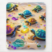 "Turtles at Play" Mousepad (Vorne)