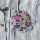 Turtles & Circles-Abzeichen Button (Beispiel)