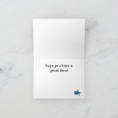 Turtles Design Dankeskarte (Innenseite)