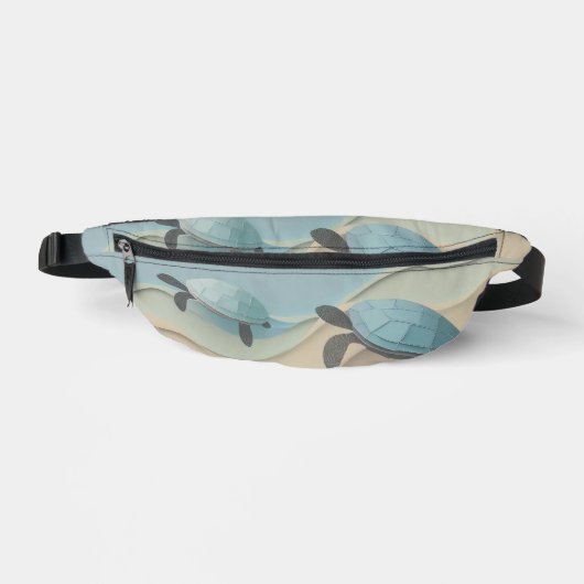 Turtles Design Fanny Pack Bauchtasche (Vorderseite)