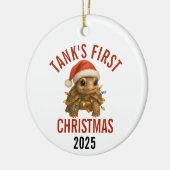 Turtle's First Christmas 2025 Keramik Ornament (Links)