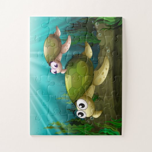 Turtles Game Puzzle (Vertikal)