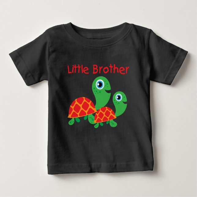 Turtles Little Brother Baby T-shirt (Vorderseite)