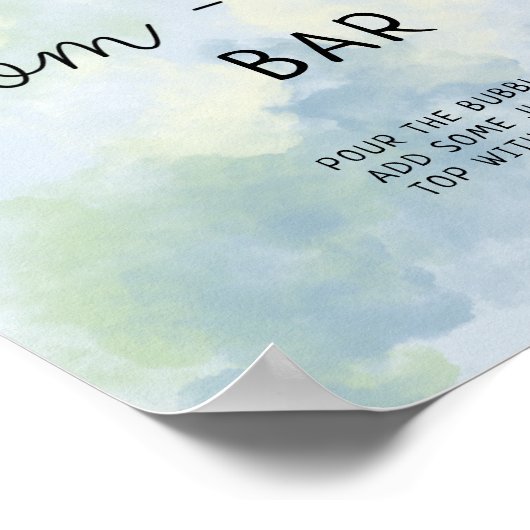 Turtles Mom-osa Bar / Mim-osa Bar Poster (Ecke)