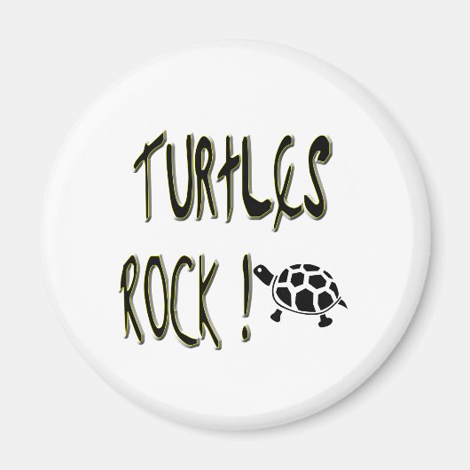 Turtles Rock! Magnet (Vorne)