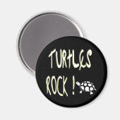 Turtles Rock! Magnet (Vorderseite/Rückseite)