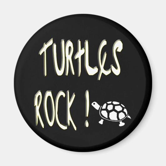 Turtles Rock! Magnet (Vorne)