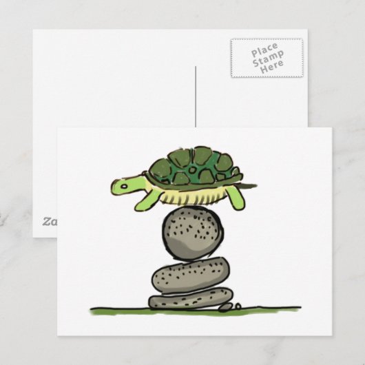 Turtles Rock! Postkarte (Vorne/Hinten)
