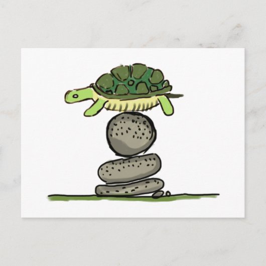 Turtles Rock! Postkarte (Vorderseite)