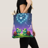 Turtles Stargazing Heart Tasche (Von Nahem)