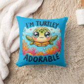 "Turtley Adorable" Kissen (Decke)