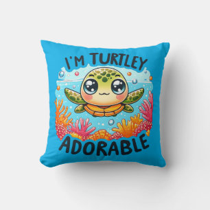 "Turtley Adorable" Kissen