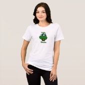 "Turtley Awesome"-Shirt Tri-Blend Shirt (Vorderseite voll)