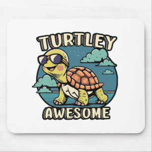 Turtley Awesome Turtley Awesome  Mousepad