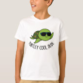 Turtley Cool Typ Funny Turtle Pub T-Shirt (Vorderseite)