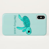Turtley coole Babyschildkröte iPhone Gehäuse Case-Mate iPhone Hülle (Rückseite (Horizontal))
