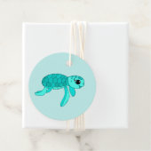 Turtley coole Meeresschildkröte Geschenkanhänger (Beispiel)