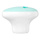 Turtley coole Meeresschildkröte Keramikknauf (Seitenansicht)