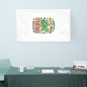 Turtley Fertig mit der dritten Klasse Schildkröten Banner (Messeveranstaltung)