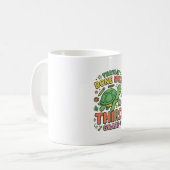 Turtley Fertig mit der dritten Klasse Schildkröten Kaffeetasse (Vorderseite Links)