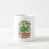 Turtley Fertig mit der dritten Klasse Schildkröten Kaffeetasse (Mittel)