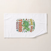 Turtley Fertig mit der dritten Klasse Turtle-Schul Handtuch (Handtuch)