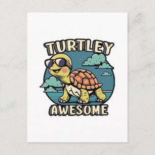 Turtley Großartig  Begleitkarte