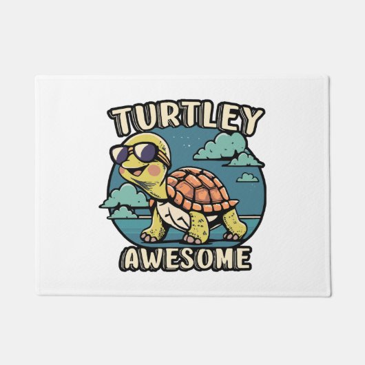 Turtley Großartig Fußmatte (Vorderseite)