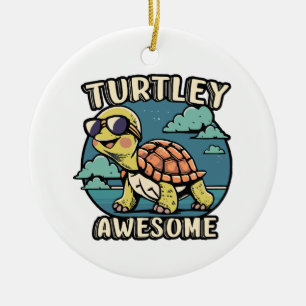Turtley Großartig  Keramik Ornament