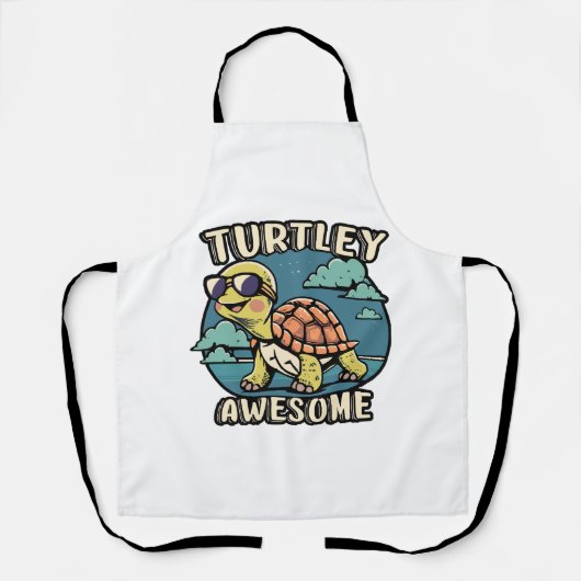 Turtley Großartig Schürze (Vorderseite)