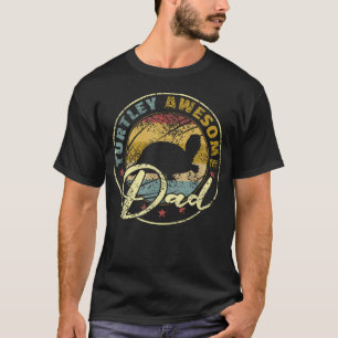 Turtley Großartiger Vater Lustiger Schildkröte Lus T-Shirt