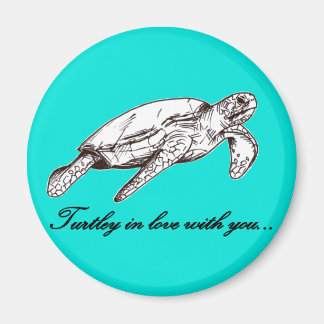 Turtley in Liebe mit Ihrem Magneten Magnet