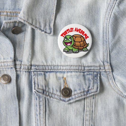 Turtley Phantastisch Button (Beispiel)