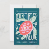 Turtley Phantastisch Card (Vorderseite)