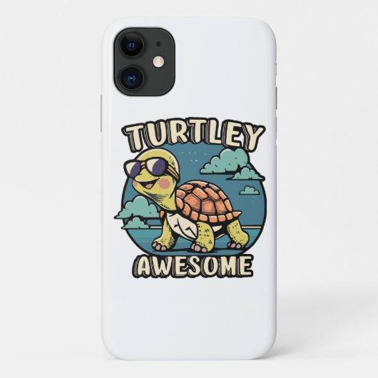 Turtley Phantastisch Case-Mate iPhone Hülle (Rückseite)
