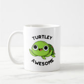 Turtley Phantastisch Funny Turtle Pub Kaffeetasse (Links)