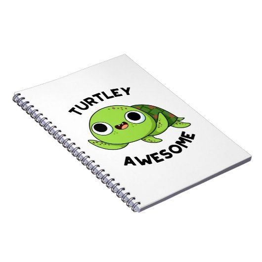 Turtley Phantastisch Funny Turtle Pub Notizblock (Rechte Seite)