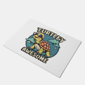 Turtley Phantastisch Fußmatte (Schrägansicht)